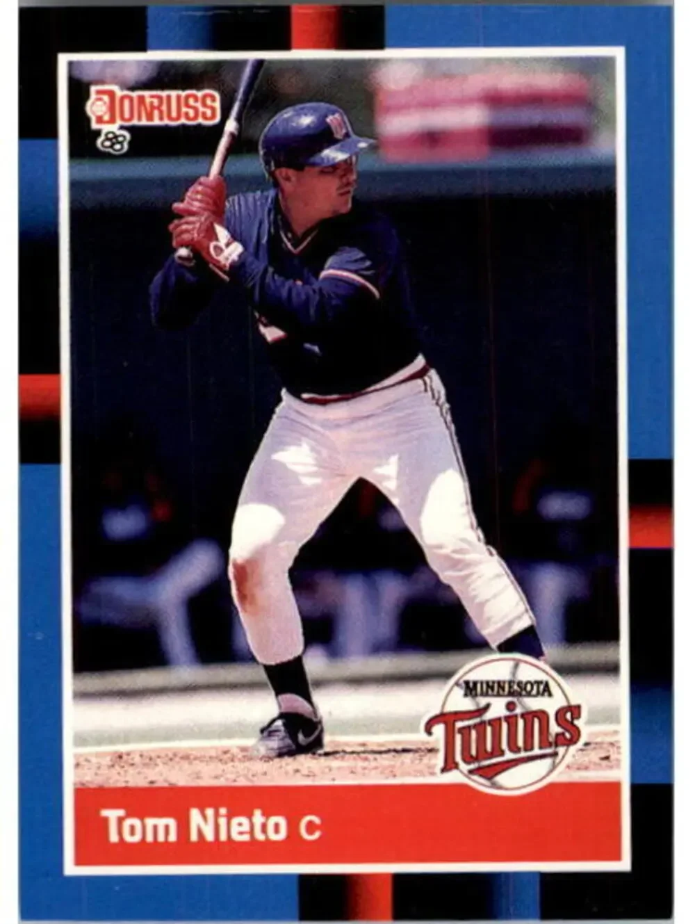 1988 Tom Nieto Donruss Baseball Card #612